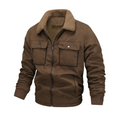 R&B | Herren Outdoor-Jacke gefüttert mit Teddy & Schalkragen