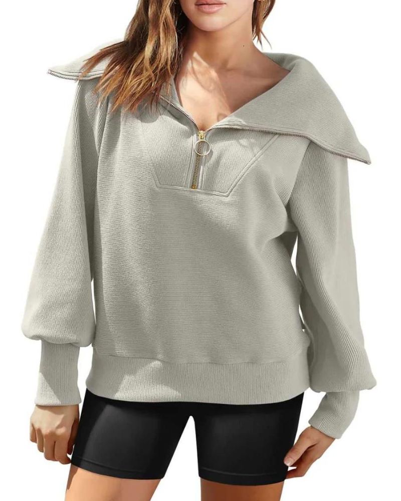 R&B | Halbreißverschluss Vielseitiger Pullover