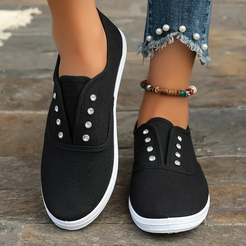 Entspannte Schuhe mit Kristallöse R&B R&B
