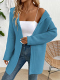 R&B | Strickjacke mit Angriffsbereiter Kapuze