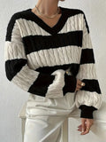 R&B | Gestreifter Pullover
