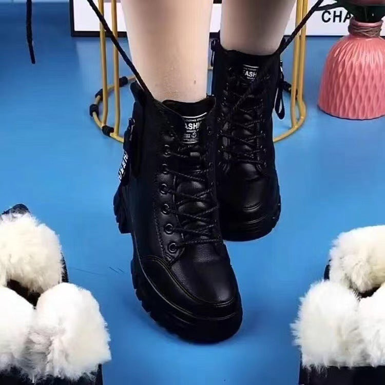 Warme Lederstiefel R&B R&B