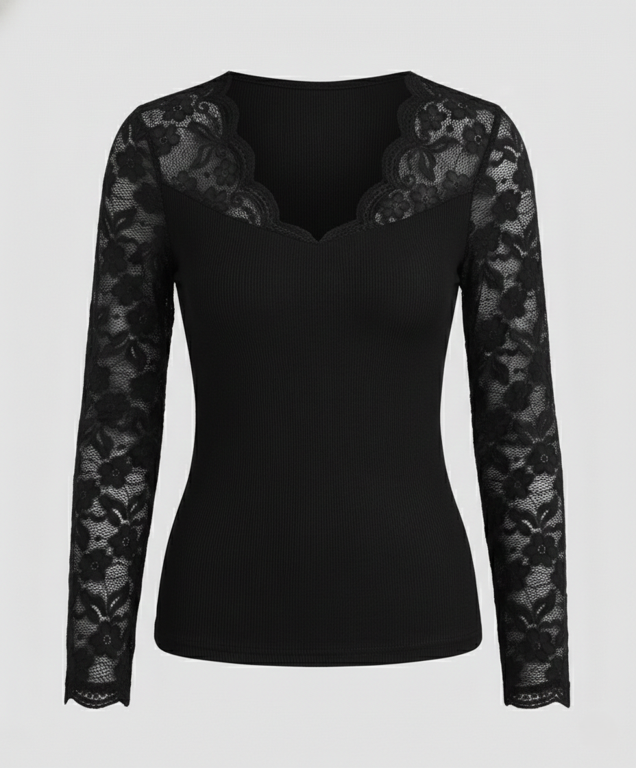 Eleganter Damen Spitzen-Bodysuit | R&B