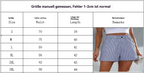 R&B | Gestreifte Shorts mit Taschen
