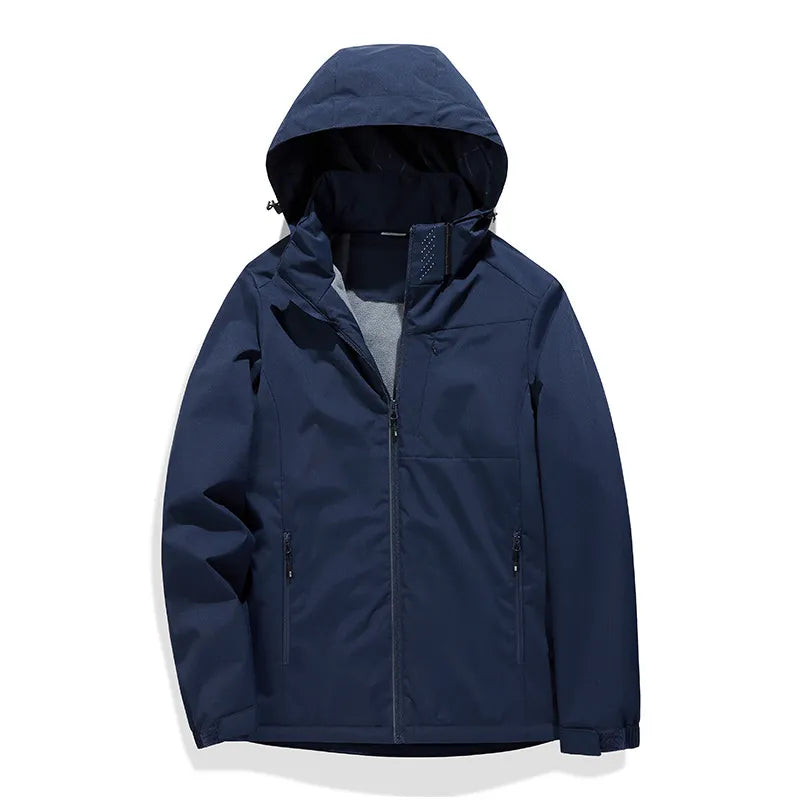 R&B | Wasserdichte Fleece-gefütterte Shell-Jacke