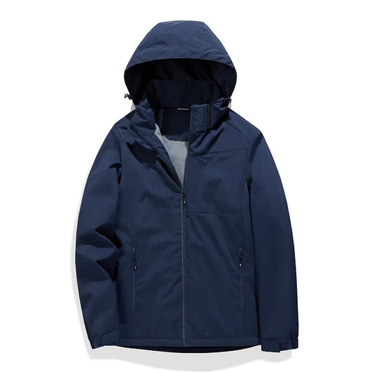 R&B | Wasserdichte Fleece-gefütterte Shell-Jacke