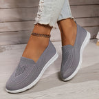 R&B | Einfarbige Gestrickte Sneaker Für Damen