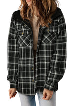 R&B | Gitterjacke mit Plüschfutter Warm und Stilvoll Ideal für Den Alltag