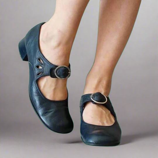 Bequeme Keilsohlen-Orthopädische Ledersandalen R&B