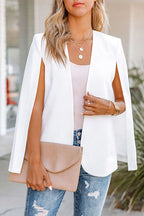 R&B | Rosiedress Offene Front Schlitzärmel Cape Jacke