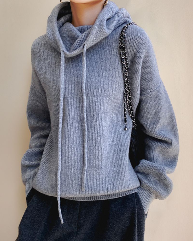 R&B | Merino Wol Trollenhals-Pullover