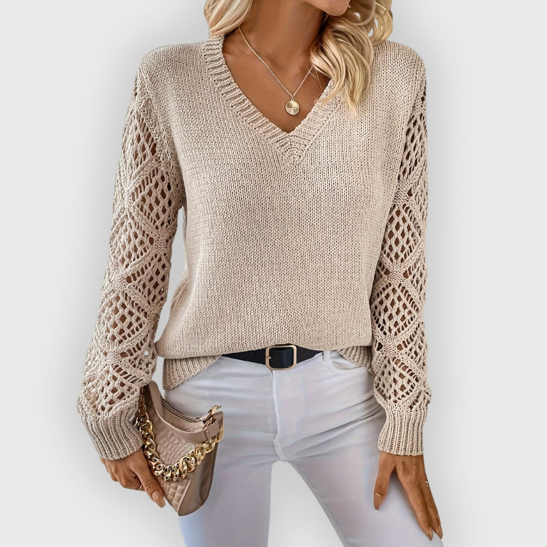 R&B | Strickpullover Lockere Passform