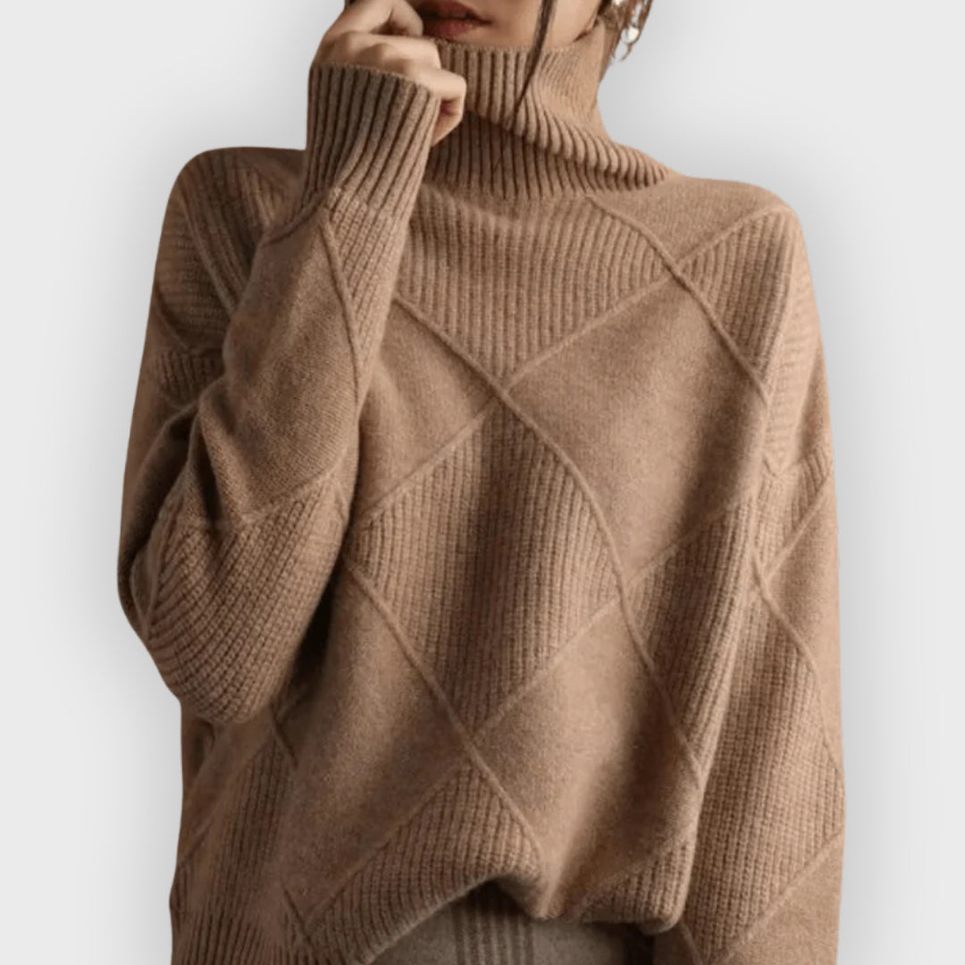 R&B | Weicher Rollkragenpullover