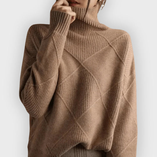 R&B | Weicher Rollkragenpullover