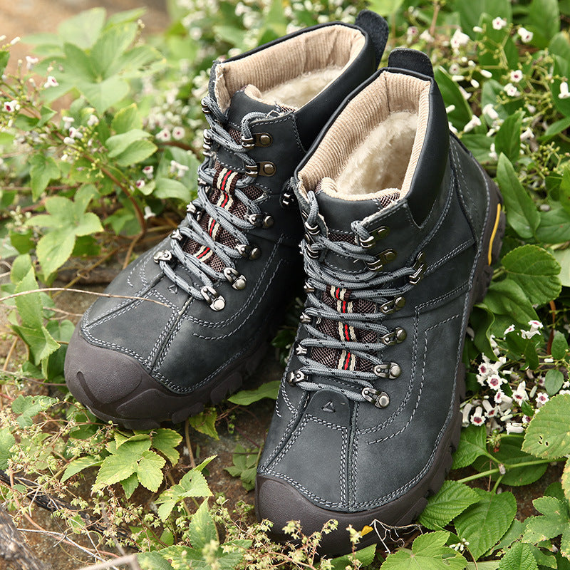 Herren robuste Wanderstiefel mit rutschfester Sohle und wasserdichter Technologie R&B