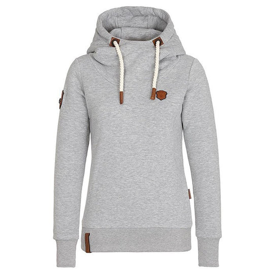 Damen lässiger Kapuzensweater mit bequemer Passform und stylischen Details R&B