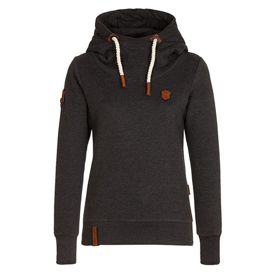 Damen lässiger Kapuzensweater mit bequemer Passform und stylischen Details R&B