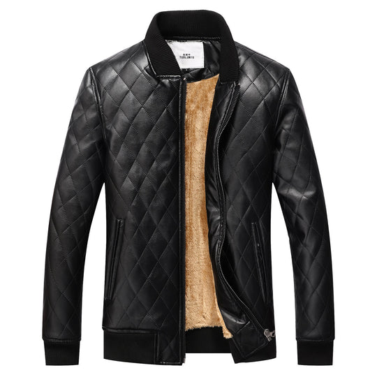Herren gesteppte jacke mit kuscheligem Innenfutter R&B