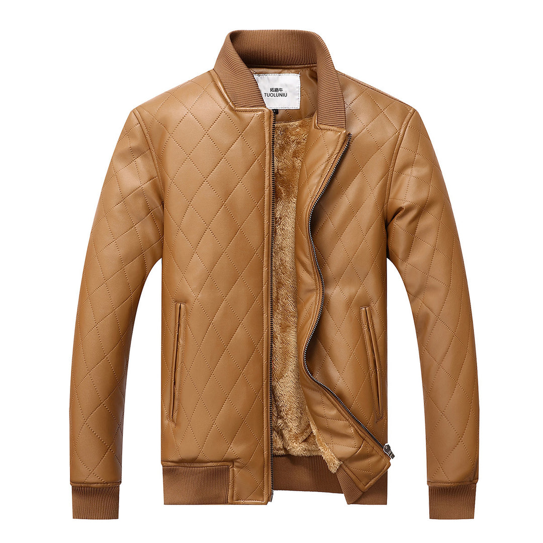 Herren gesteppte jacke mit kuscheligem Innenfutter R&B