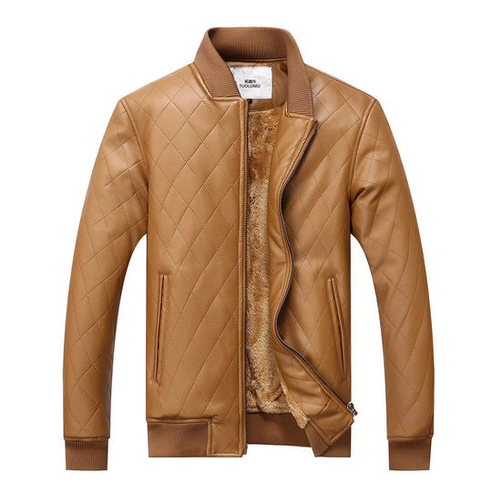 Herren gesteppte jacke mit kuscheligem Innenfutter R&B