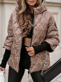 R&B | Patchwork-Jacke mit Kapuze