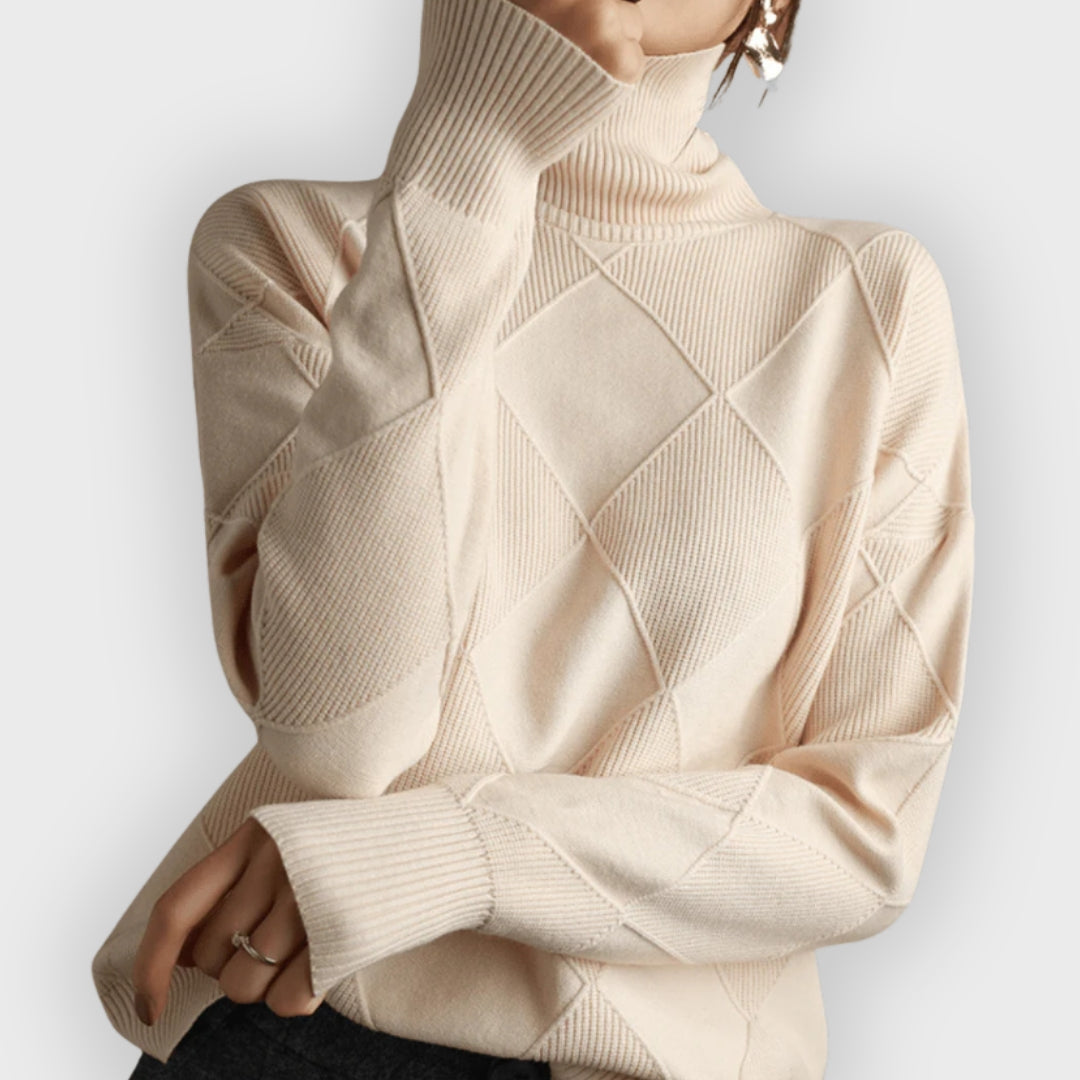 R&B | Weicher Rollkragenpullover