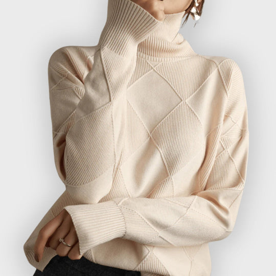 R&B | Weicher Rollkragenpullover