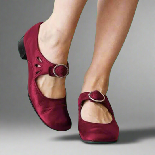 Bequeme Wedge-Sohle Orthopädische Ledersandalen R&B