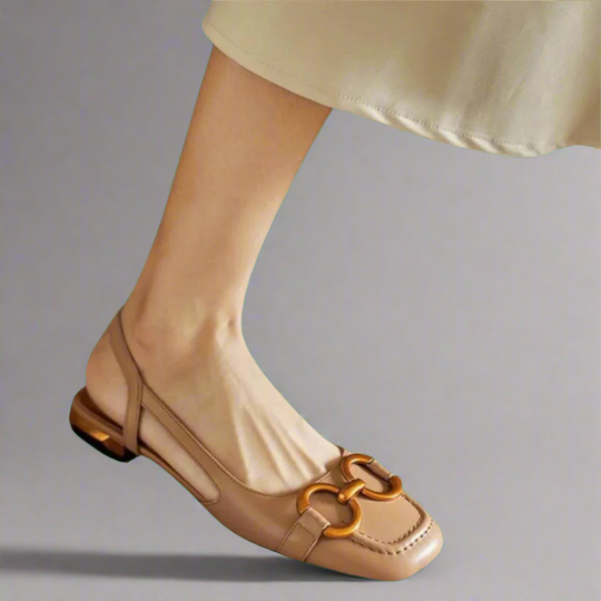 Elegante Orthopädische Sandalen mit Blockabsatz R&B