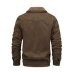 R&B | Herren Outdoor-Jacke gefüttert mit Teddy & Schalkragen