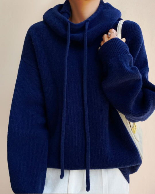 R&B | Merino Wol Trollenhals-Pullover