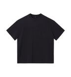 R&B | Schillerndes altes kurzes T-Shirt mit Färbung