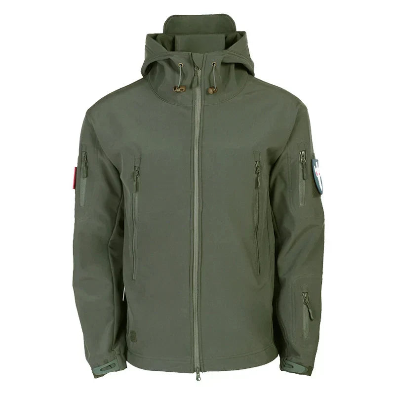 R&B | Wasserdichte Softshell-jacke Polyester Robust, Winddicht