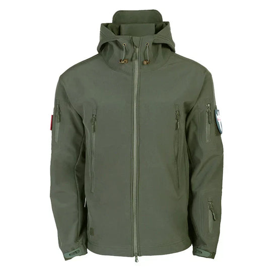 R&B | Wasserdichte Softshell-jacke Polyester Robust, Winddicht