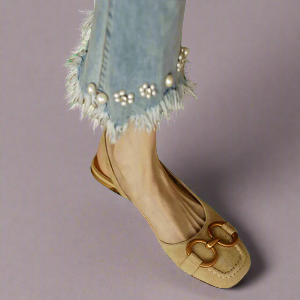 Elegante Orthopädische Sandalen mit Blockabsatz R&B