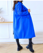 R&B | Lange Elegante Taillierte Trenchcoat Für Damen | Perfekt Für Herbst Und Winter