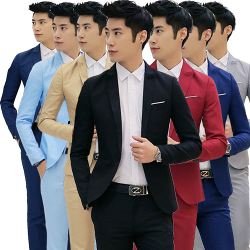 Herren Eleganter moderner Slim-Fit-Silhouette R&B
