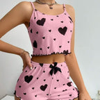 R&B | Bedrucktes Pyjama-Set