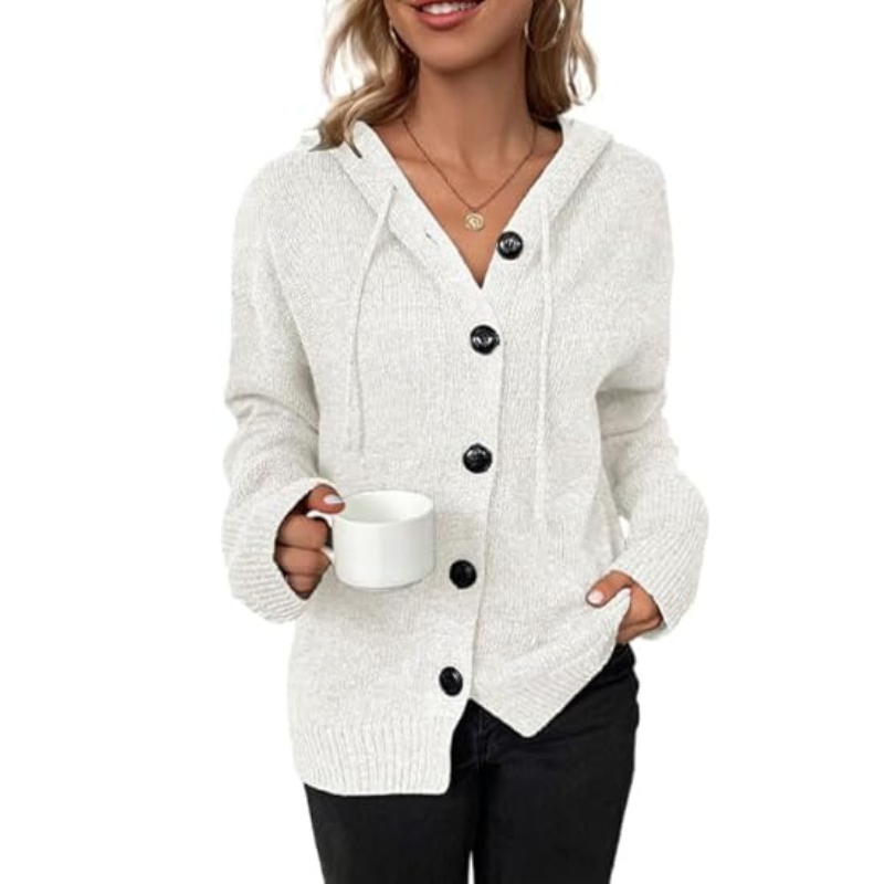 R&B | Strick-Cardigan mit Knöpfen für Damen
