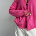 R&B | Out-Strickjacke für Damen