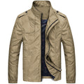 R&B | Freizeitjacke Slim Fit - Winddichte Übergangsjacke mit Stehkragen und Taschen, Modernes Design für Alltag und Outdoor