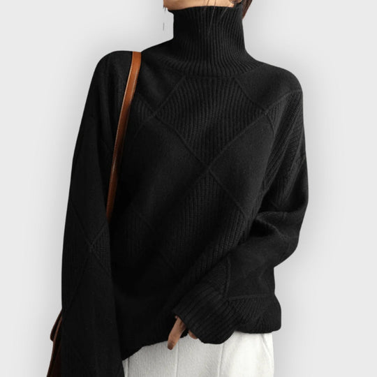 R&B | Weicher Rollkragenpullover