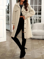 R&B | Langer Mantel Lässig Zeitlos Stil Ideal für den Winter