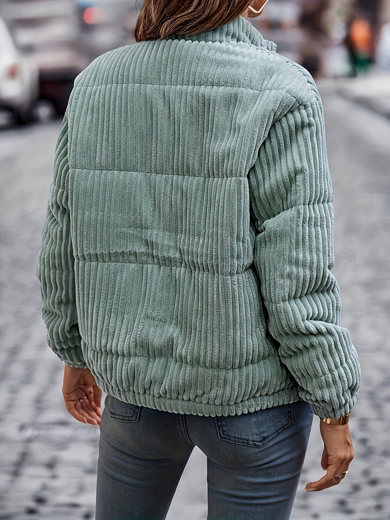 R&B | Fleece Zip-up Jacke Polyester Komfortabel und Stilvoll