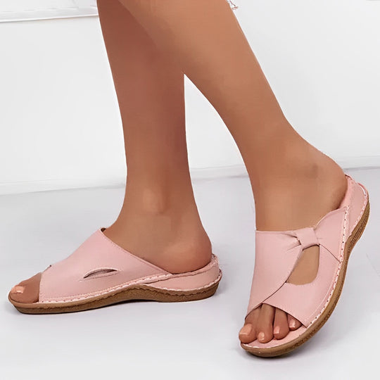 R&B | Orthopädische Vegane-Leder Sandalen