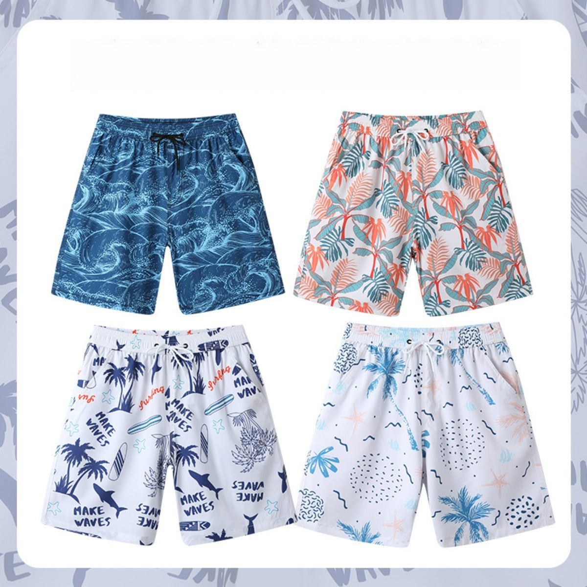 R&B | Bedruckte Strandhose