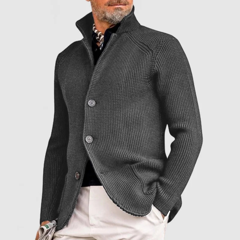 R&B | Strickjacke mit Knöpfen Klassisches Design Warm und Stilvoll