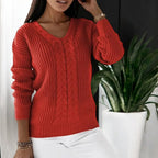 R&B | Skandinavischer Strickpullover für den Alltagsstil