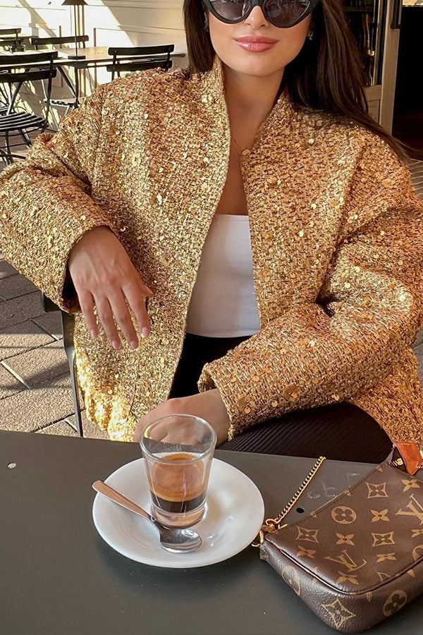 R&B | kleine Stehkragenjacke