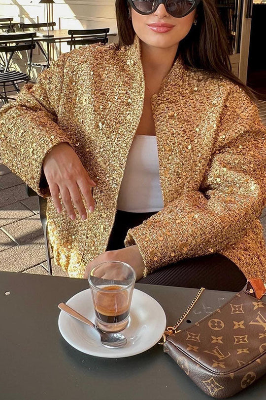 R&B | kleine Stehkragenjacke